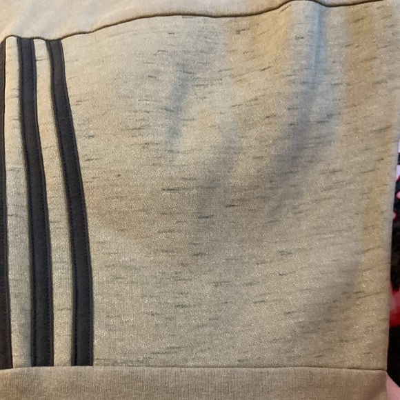 Men’s Adidas size X-Large, greenish khaki drawstring, sweatpants with pocket - Picture 8 of 8